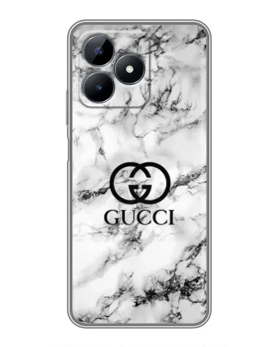 Чохол для Realme Note 50 з картинкою «Gucci — мармуровий шик»