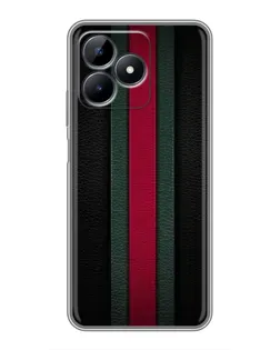 Чехол для Realme Note 50 с картинкой «Gucci — неоновая линия»