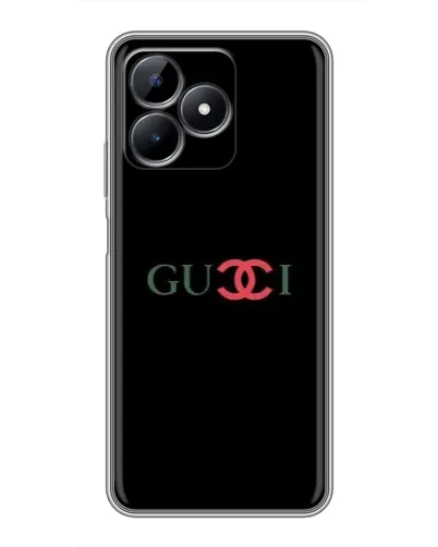 Чохол для Realme Note 50 з картинкою «Gucci — червоний градієнт»