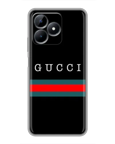 Чохол для Realme Note 50 з картинкою «Gucci — червоний пояс»