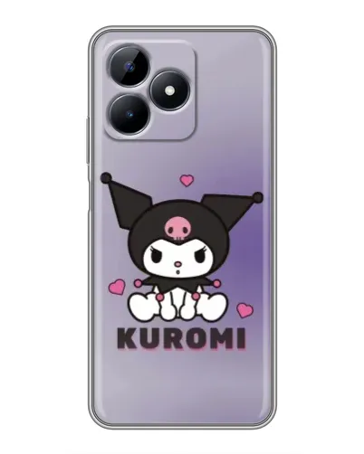 Чохол для Realme Note 50 з картинкою «Kuromi — фіолетовий арт» Чохол для Realme Note 50 з картинкою «Kuromi — фіолетовий арт»