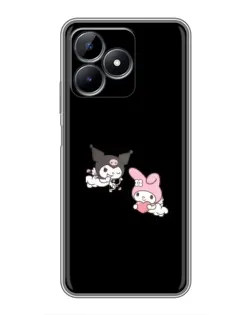 Чохол для Realme Note 50 з картинкою «My Melody та Kuromi»