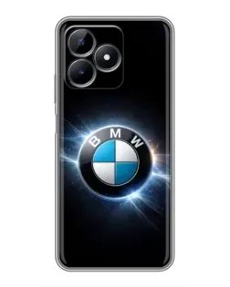 Чохол для Realme Note 50 з картинкою «BMW — неонове сяйво» Чохол для Realme Note 50 з картинкою «BMW — неонове сяйво»