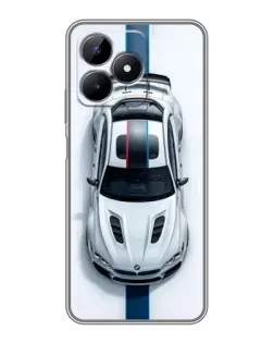 Чохол для Realme Note 50 з картинкою «Вид зверху — BMW M» Чохол для Realme Note 50 з картинкою «Вид зверху — BMW M»