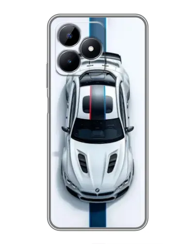 Чохол для Realme Note 50 з картинкою «Вид зверху — BMW M»