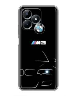 Чохол для Realme Note 50 з картинкою «Мінімалістичний принт BMW M3» Чохол для Realme Note 50 з картинкою «Мінімалістичний принт BMW M3»