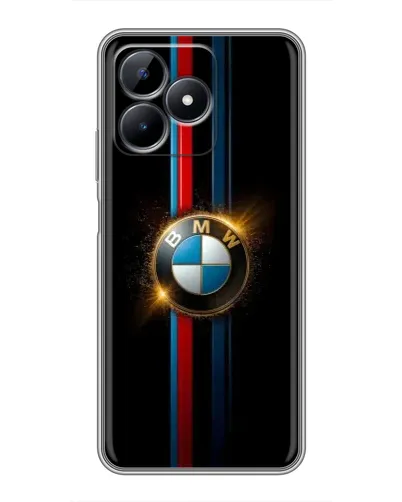 Чохол для Realme Note 50 з картинкою «BMW M-Power неон»
