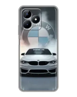 Чохол для Realme Note 50 з картинкою «BMW в білому диму» Чохол для Realme Note 50 з картинкою «BMW в білому диму»