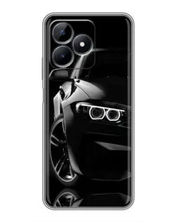 Чохол для Realme Note 50 з картинкою «Чорна BMW — профіль» Чохол для Realme Note 50 з картинкою «Чорна BMW — профіль»