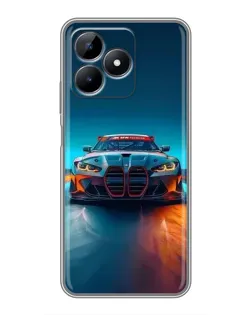 Чохол для Realme Note 50 з картинкою «BMW — вогні неону» Чохол для Realme Note 50 з картинкою «BMW — вогні неону»