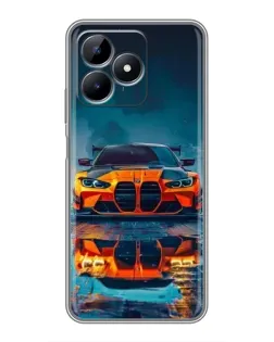 Чохол для Realme Note 50 з картинкою «BMW — золота емблема» Чохол для Realme Note 50 з картинкою «BMW — золота емблема»