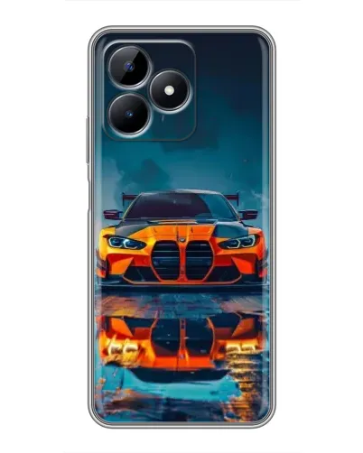 Чохол для Realme Note 50 з картинкою «BMW — золота емблема» Чохол для Realme Note 50 з картинкою «BMW — золота емблема»