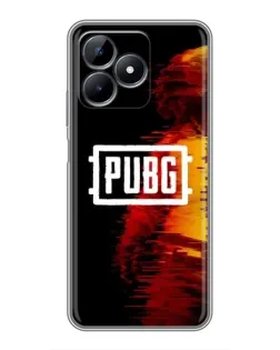 Чохол для Realme Note 50 з картинкою «Яскравий логотип PUBG»