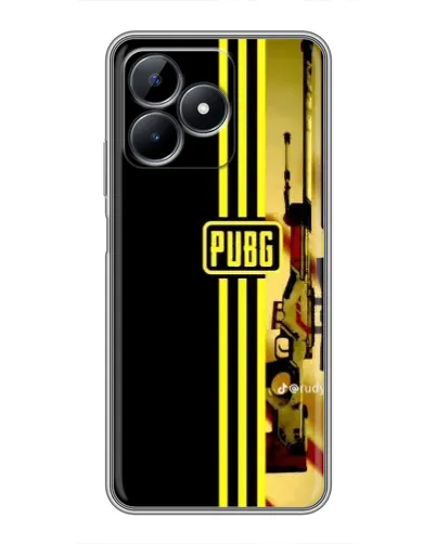 Чохол для Realme Note 50 з картинкою «PUBG — камуфляжний шолом»