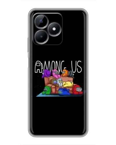 Чохол для Realme Note 50 з картинкою «Логотип Among Us» Чохол для Realme Note 50 з картинкою «Логотип Among Us»