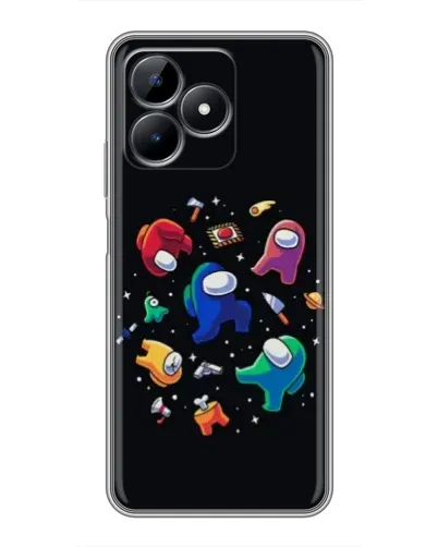 Чохол для Realme Note 50 з картинкою «Among Us космос» Чохол для Realme Note 50 з картинкою «Among Us космос»