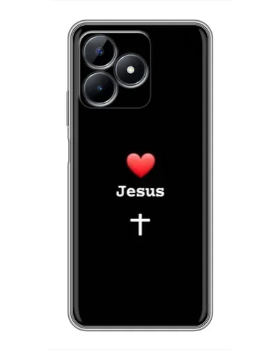 Чохол для Realme Note 50 з картинкою «Серце - Jesus» Чохол для Realme Note 50 з картинкою «Серце - Jesus»