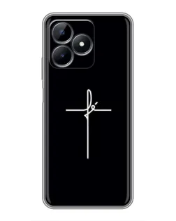 Чехол для Realme Note 50 с картинкой «Тонкий крест» Чехол для Realme Note 50 с картинкой «Тонкий крест»