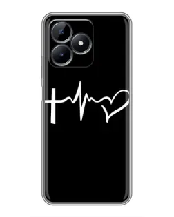 Чехол для Realme Note 50 с картинкой «Пульс веры» Чехол для Realme Note 50 с картинкой «Пульс веры»