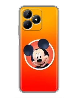 Чехол для Realme Note 50 с картинкой «Mickey в круге»