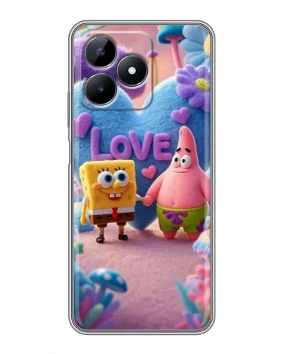Чехол для Realme Note 50 с картинкой «Губка Боб Патрик» Чехол для Realme Note 50 с картинкой «Губка Боб Патрик»