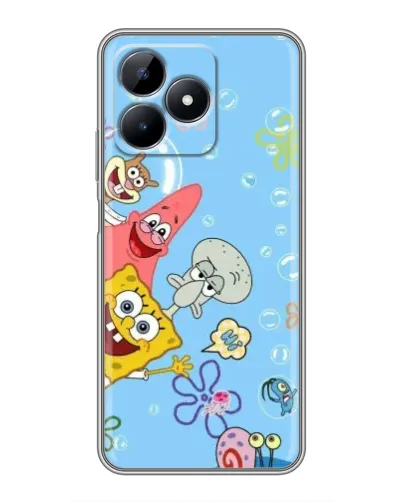 Чехол для Realme Note 50 с картинкой «Веселые пузырьки» Чехол для Realme Note 50 с картинкой «Веселые пузырьки»