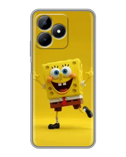 Чехол для Realme Note 50 с картинкой «Позитивный Губка Боб» Чехол для Realme Note 50 с картинкой «Позитивный Губка Боб»