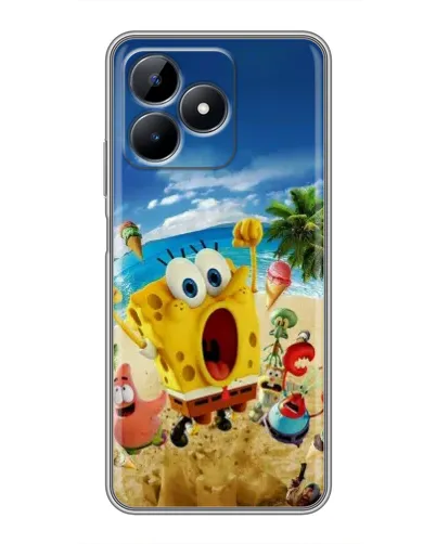 Чехол для Realme Note 50 с картинкой «Развлечения на пляже» Чехол для Realme Note 50 с картинкой «Развлечения на пляже»