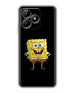 Чехол для Realme Note 50 с картинкой «Классический Губка Боб»