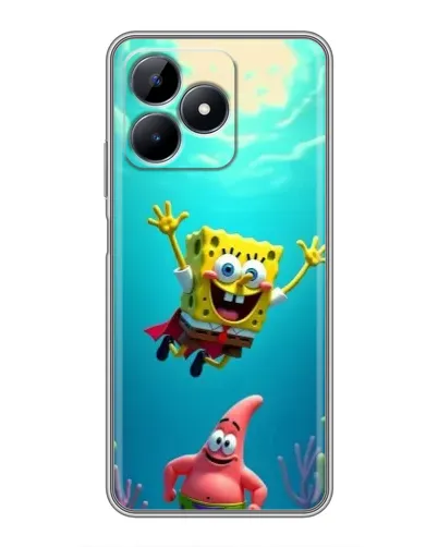 Чехол для Realme Note 50 с картинкой «Спанч Боб под водой» Чехол для Realme Note 50 с картинкой «Спанч Боб под водой»