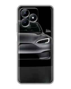 Чехол для Realme Note 50 с картинкой «Tesla Model S Look» Чехол для Realme Note 50 с картинкой «Tesla Model S Look»