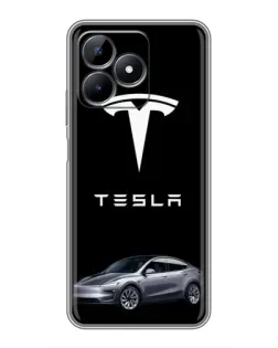 Чохол для Realme Note 50 з картинкою «Tesla Model Y» Чохол для Realme Note 50 з картинкою «Tesla Model Y»