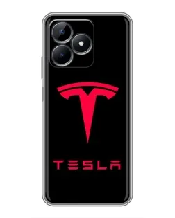 Чохол для Realme Note 50 з картинкою «Tesla Red Logo» Чохол для Realme Note 50 з картинкою «Tesla Red Logo»