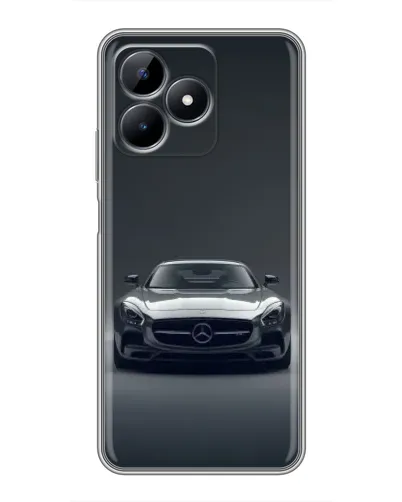 Чохол для Realme Note 50 з картинкою «Mercedes на чорному» Чохол для Realme Note 50 з картинкою «Mercedes на чорному»