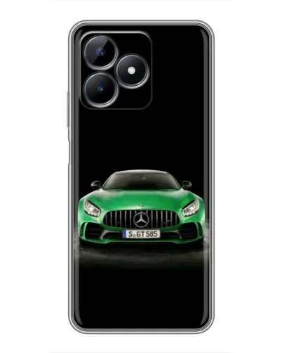 Чохол для Realme Note 50 з картинкою «Mercedes — неоновий лого» Чохол для Realme Note 50 з картинкою «Mercedes — неоновий лого»