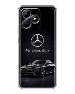 Чохол для Realme Note 50 з картинкою «Mercedes — решітка радіатора»