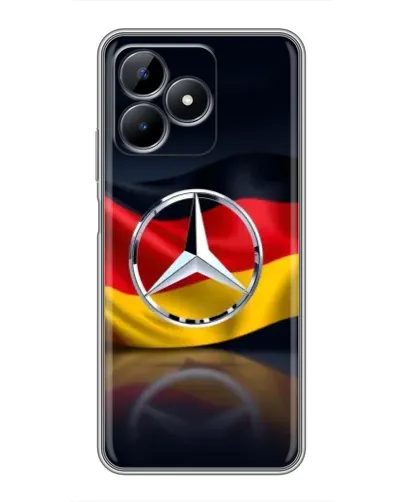 Чохол для Realme Note 50 з картинкою «Mercedes — прапор Німеччини» Чохол для Realme Note 50 з картинкою «Mercedes — прапор Німеччини»