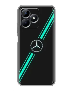 Чехол для Realme Note 50 с картинкой «Спортивные линии Mercedes» Чехол для Realme Note 50 с картинкой «Спортивные линии Mercedes»