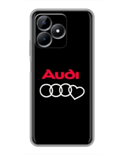 Чехол для Realme Note 50 с картинкой «Логотип Audi Heart» Чехол для Realme Note 50 с картинкой «Логотип Audi Heart»