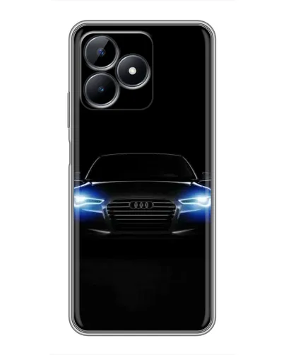 Чехол для Realme Note 50 с картинкой «Audi в неоне» Чехол для Realme Note 50 с картинкой «Audi в неоне»