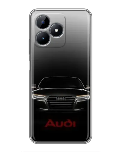 Чехол для Realme Note 50 с картинкой «Audi — градиентный контур» Чехол для Realme Note 50 с картинкой «Audi — градиентный контур»