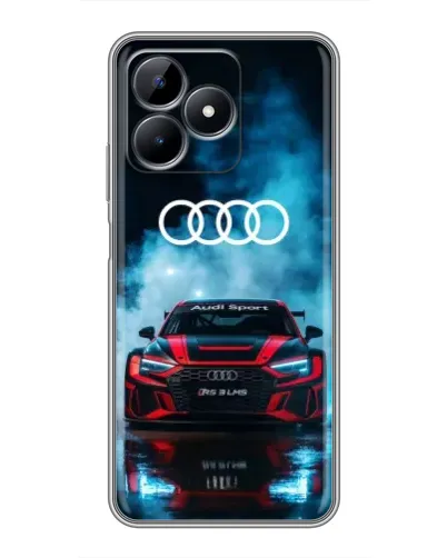 Чехол для Realme Note 50 с картинкой «Audi Sport — неон» Чехол для Realme Note 50 с картинкой «Audi Sport — неон»