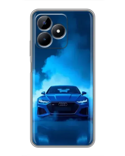 Чехол для Realme Note 50 с картинкой «Audi — голубая энергия» Чехол для Realme Note 50 с картинкой «Audi — голубая энергия»