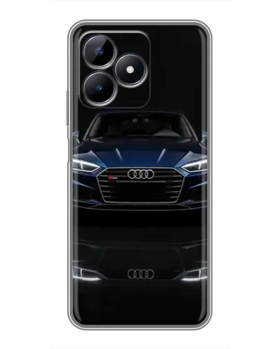 Чехол для Realme Note 50 с картинкой «Audi — ночное отражение» Чехол для Realme Note 50 с картинкой «Audi — ночное отражение»
