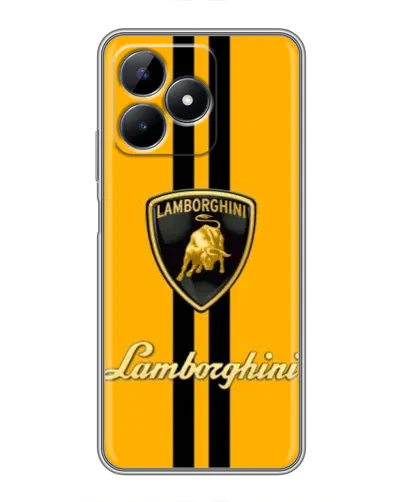 Чехол для Realme Note 50 с картинкой «Lamborghini Stripe желтый» Чехол для Realme Note 50 с картинкой «Lamborghini Stripe желтый»