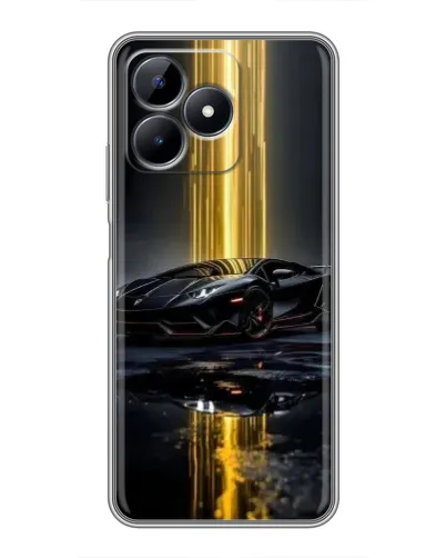 Чехол для Realme Note 50 с картинкой «Ночной Lamborghini драйв» Чехол для Realme Note 50 с картинкой «Ночной Lamborghini драйв»