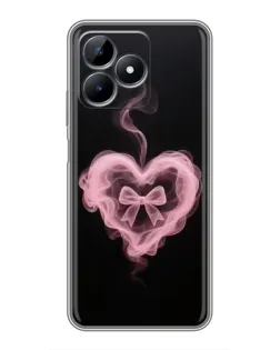 Чехол для Realme Note 50 с картинкой «Дымчатое сердце»