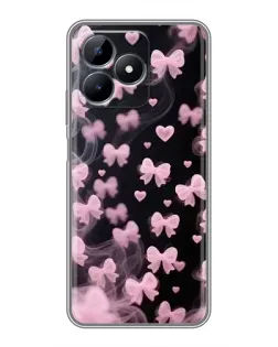 Чехол для Realme Note 50 с картинкой «Неоновое кружево»