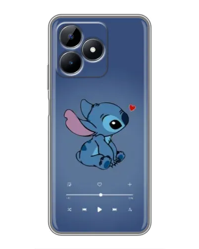 Чохол для Realme Note 50 з картинкою «Музичний Stitch»