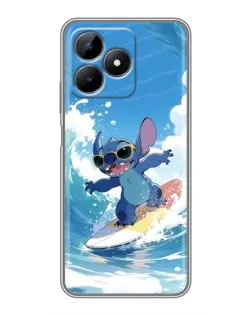 Чохол для Realme Note 50 з картинкою «Стіч на хвилі» Чохол для Realme Note 50 з картинкою «Стіч на хвилі»